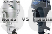 Two stroke - against four (Test of Honda BF 90, Tohatsu 90 TLDi motors)