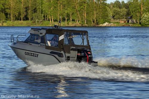 Новый катер GRIZZLY 600 HT Unimog.