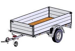 General purpose trailers T1535