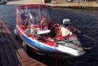 GRIZZLY-580 Fisherman motorboat - used