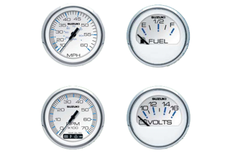 Speedometers, tachometers