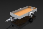 Trailers for snowmobiles and Quads DELF31