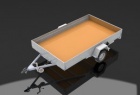 Trailers for snowmobiles and quads DELF33